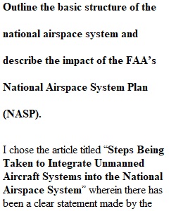 7.7 - Web Research Discussion Airspace and Unmanned Aerial Vehicles